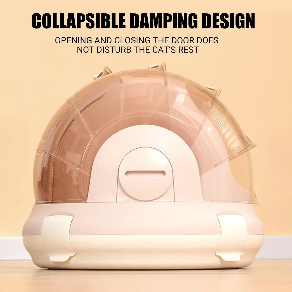 Portable Cat Carrier Space Capsule Large Capacity Aviation Travel Kitty Basket view 6