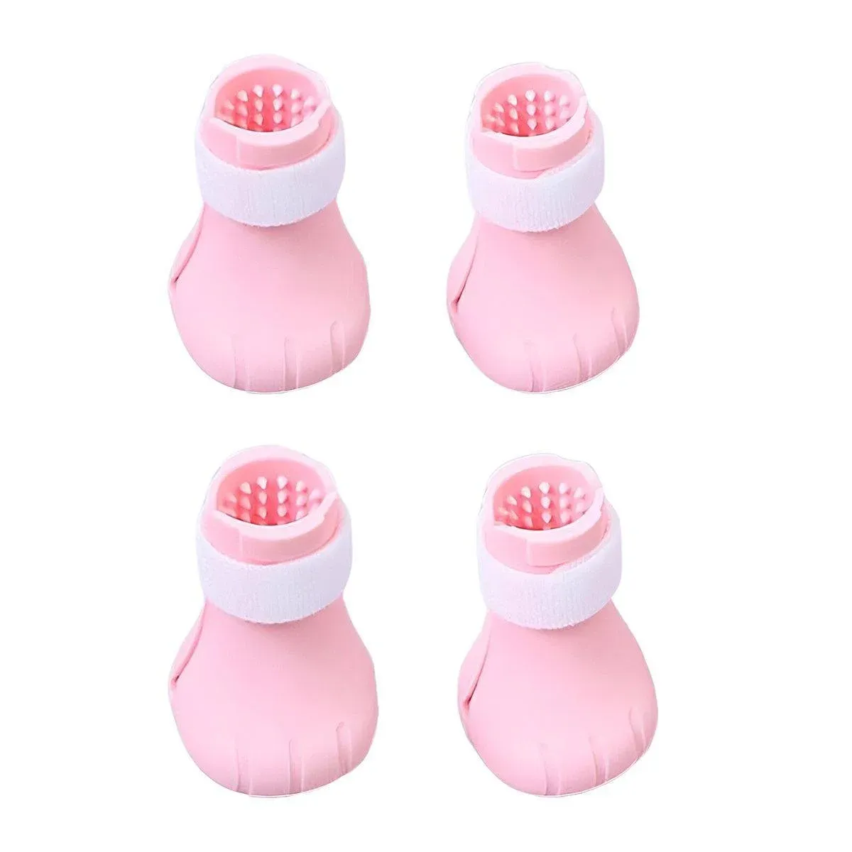 4pcs Cat Bathing Grooming Anti-Scratch Silicone Pet Socks for Bathing Feeding — image 1