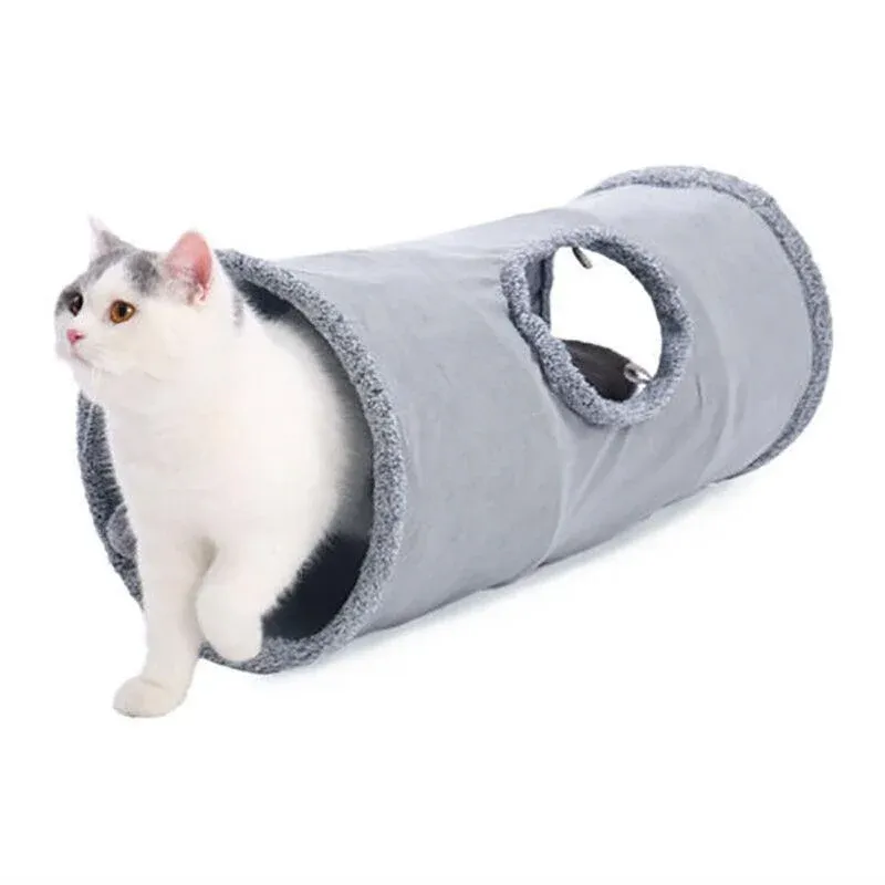 Cat Tunnel Pet Toys Play Hide Tube With Ball For Large Cat Dogs Rabbit view 7