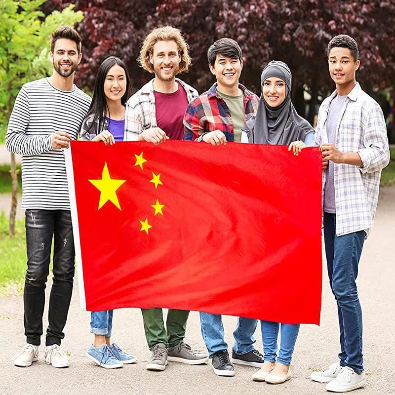 Large Chinese China Flag Heavy Duty Outdoor 90 X 150 cm - 3Ft X 5Ft view 5
