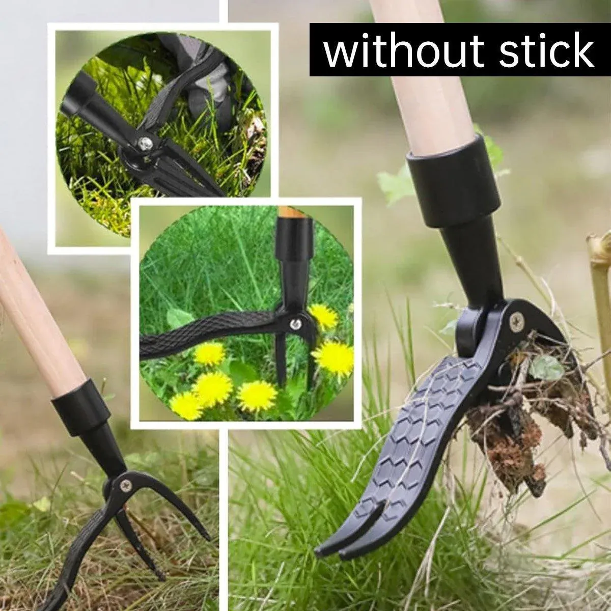 Weeding Uprooting Lifting Tongs Gardening Tools For Easy Blow Free Garden Care view 7