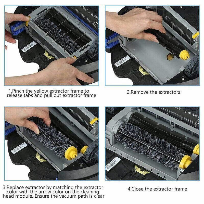 14Pcs Cleaner Brushes Hepa Fliter Parts For Irobot Roomba 600 Series 620 650 630 view 10