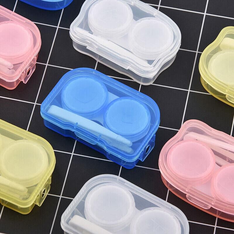 Lens Storage Case with Applicator Kit Tweezers Soft Tip Tool for Contact Eye view 7