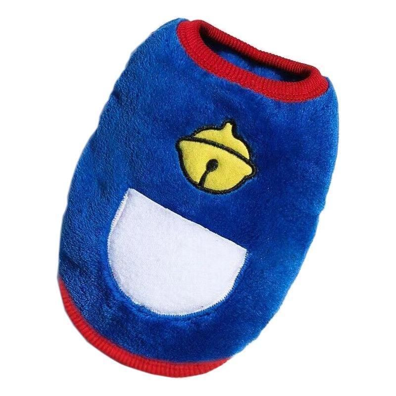 S Size Warm Winter Dog Clothes Soft Fleece Dog Jacket Pet Coat Sweater Cat — image 1