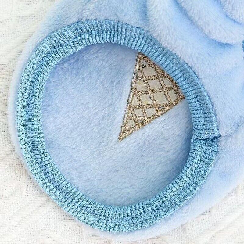 S Size Warm Winter Dog Clothes Soft Fleece Dog Jacket Pet Coat Sweater Cat view 11