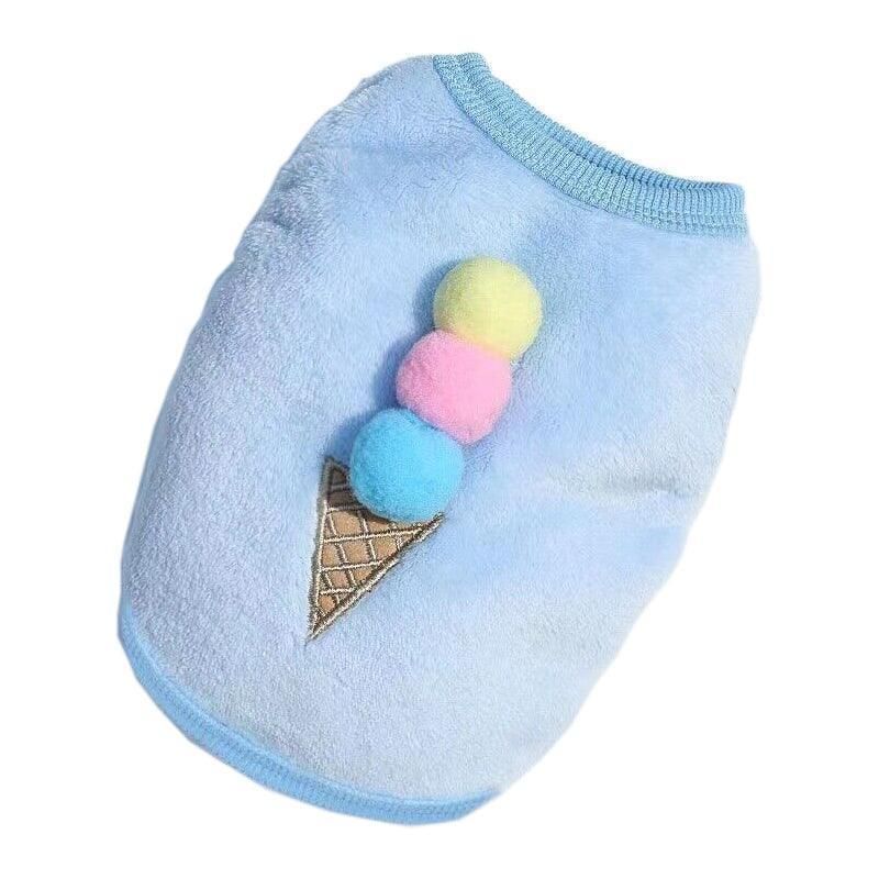 S Size Warm Winter Dog Clothes Soft Fleece Dog Jacket Pet Coat Sweater Cat view 14