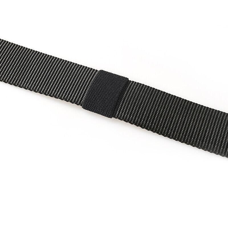 Mens Canvas Outdoor Tactical Belt Heavy Duty Army Waist Web Strap Waistband view 10