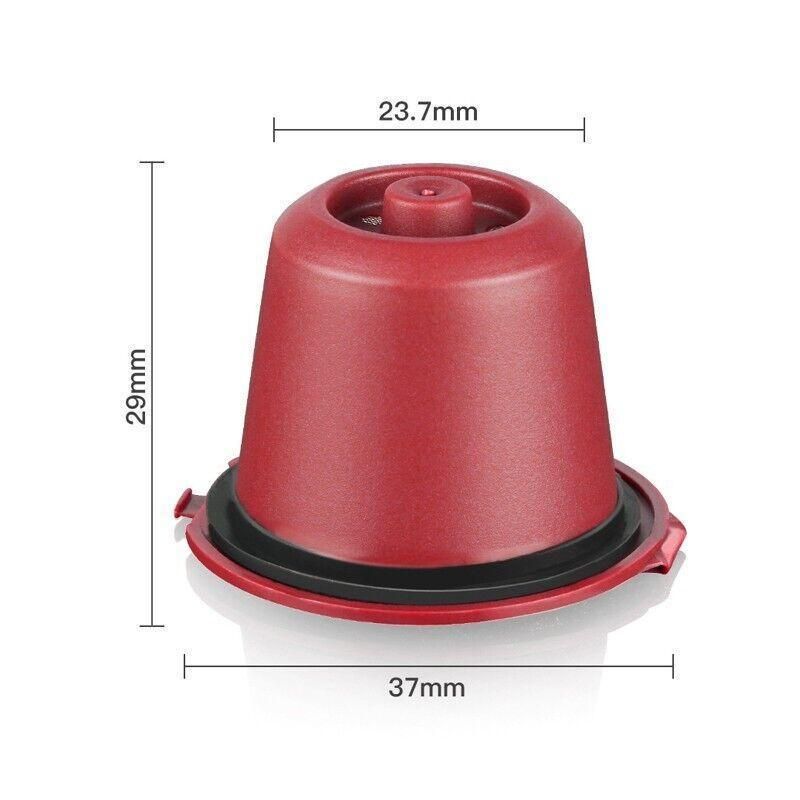 6Pcs For Nespresso Maker Machine Reusable Filter Coffee Capsule Pods view 3