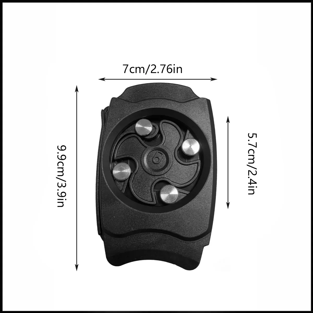 Topless Can Opener Manual Kitchen Tool for Beer Soda and Tin Bottles - Black view 3