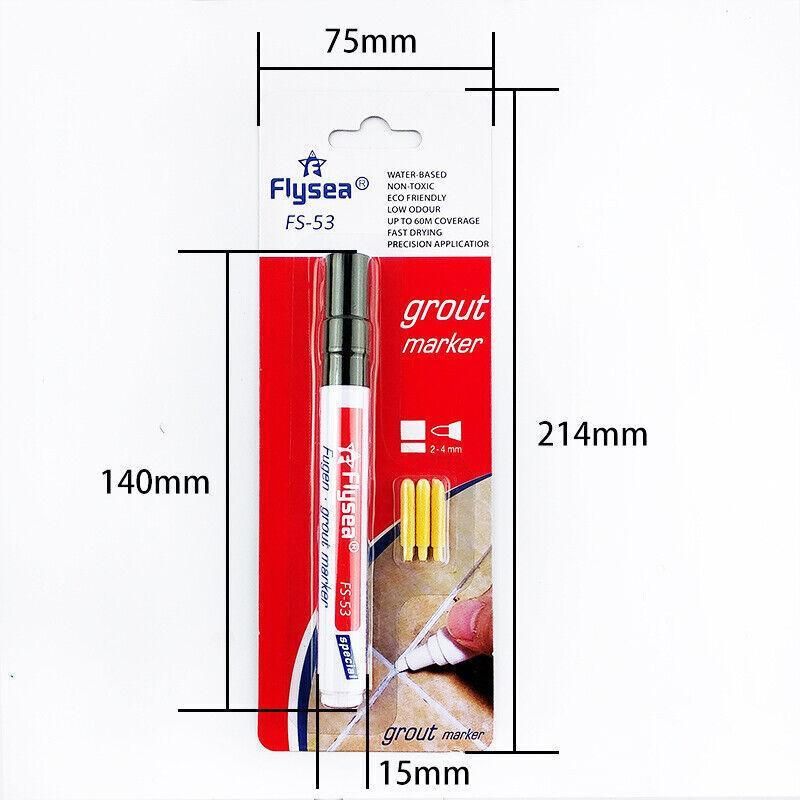 Tile Styling Pen Bathroom Floor Waterproof And Mildew Grout Marker Repair Pens view 5