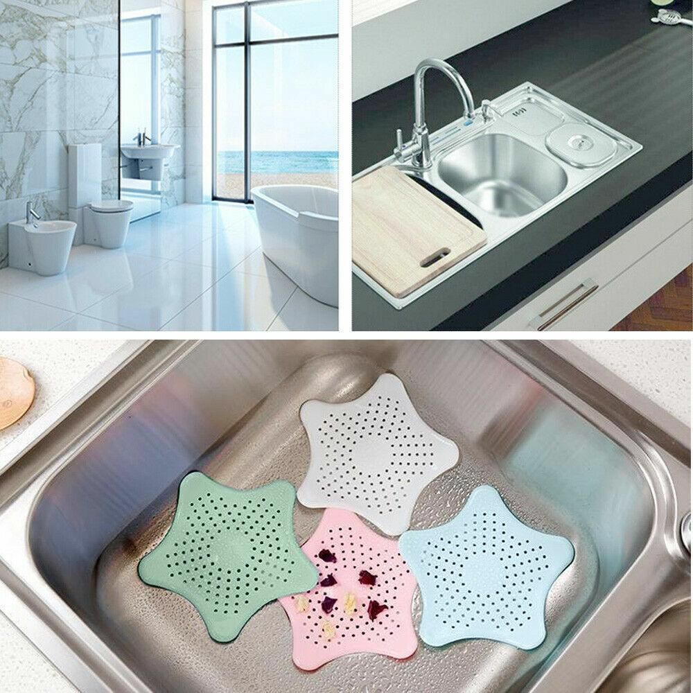 New Bathroom Drain Hair Catcher Bath Stopper Sink Strainer Shower Filter view 4