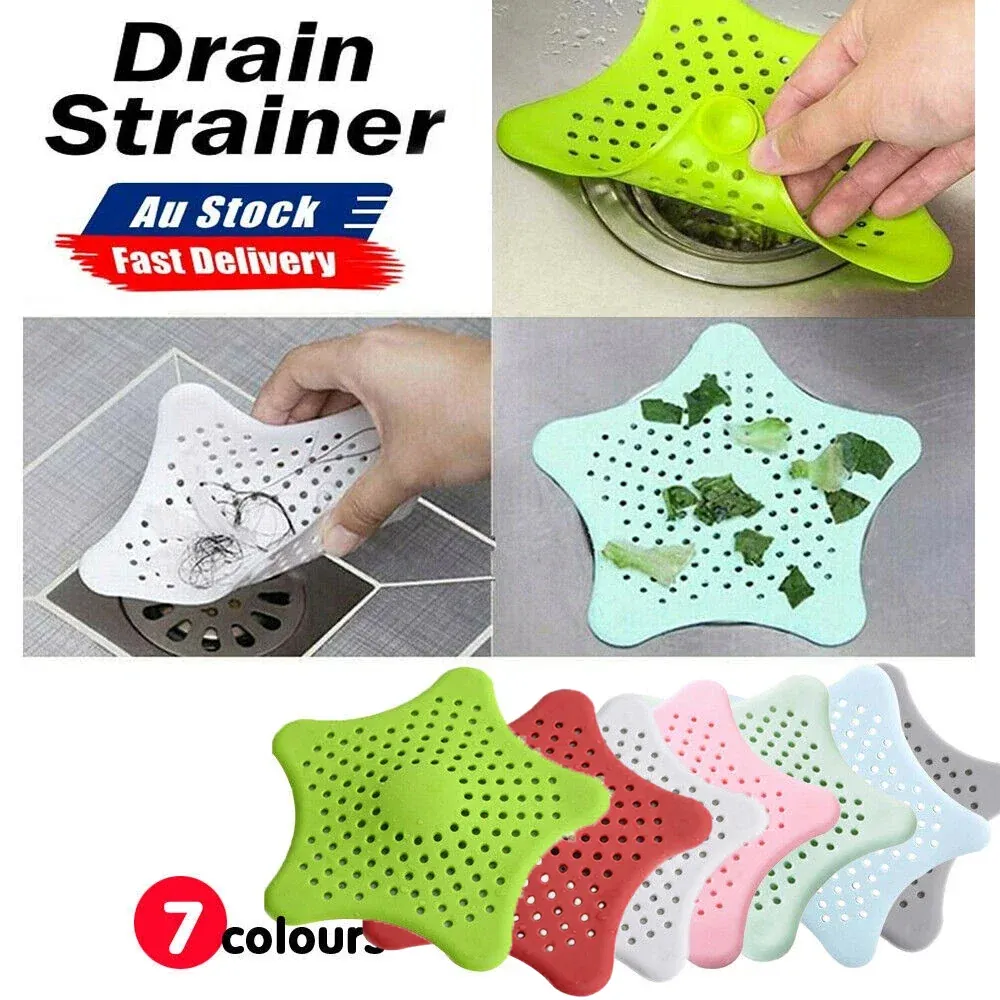 New Bathroom Drain Hair Catcher Bath Stopper Sink Strainer Shower Filter view 2