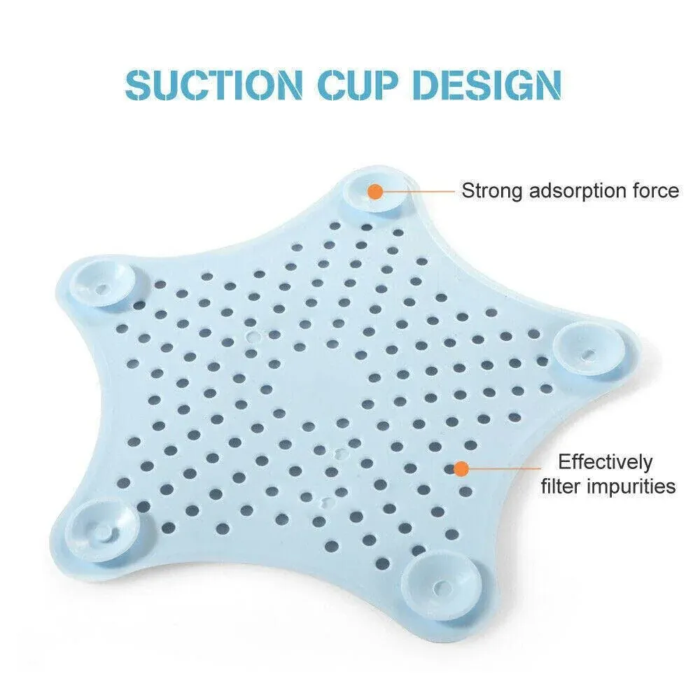 New Bathroom Drain Hair Catcher Bath Stopper Sink Strainer Shower Filter view 6