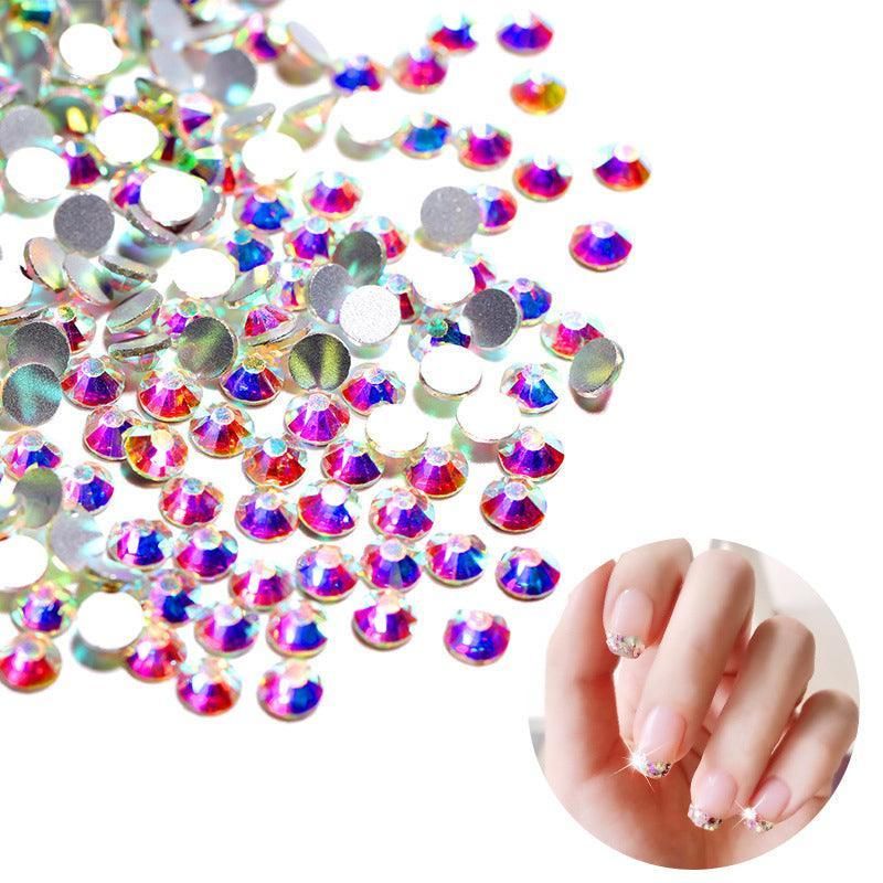 1440Pcs Glitter Rhinestones Crystal Flat Clear Bottom Glass Nail Art Nail view 14