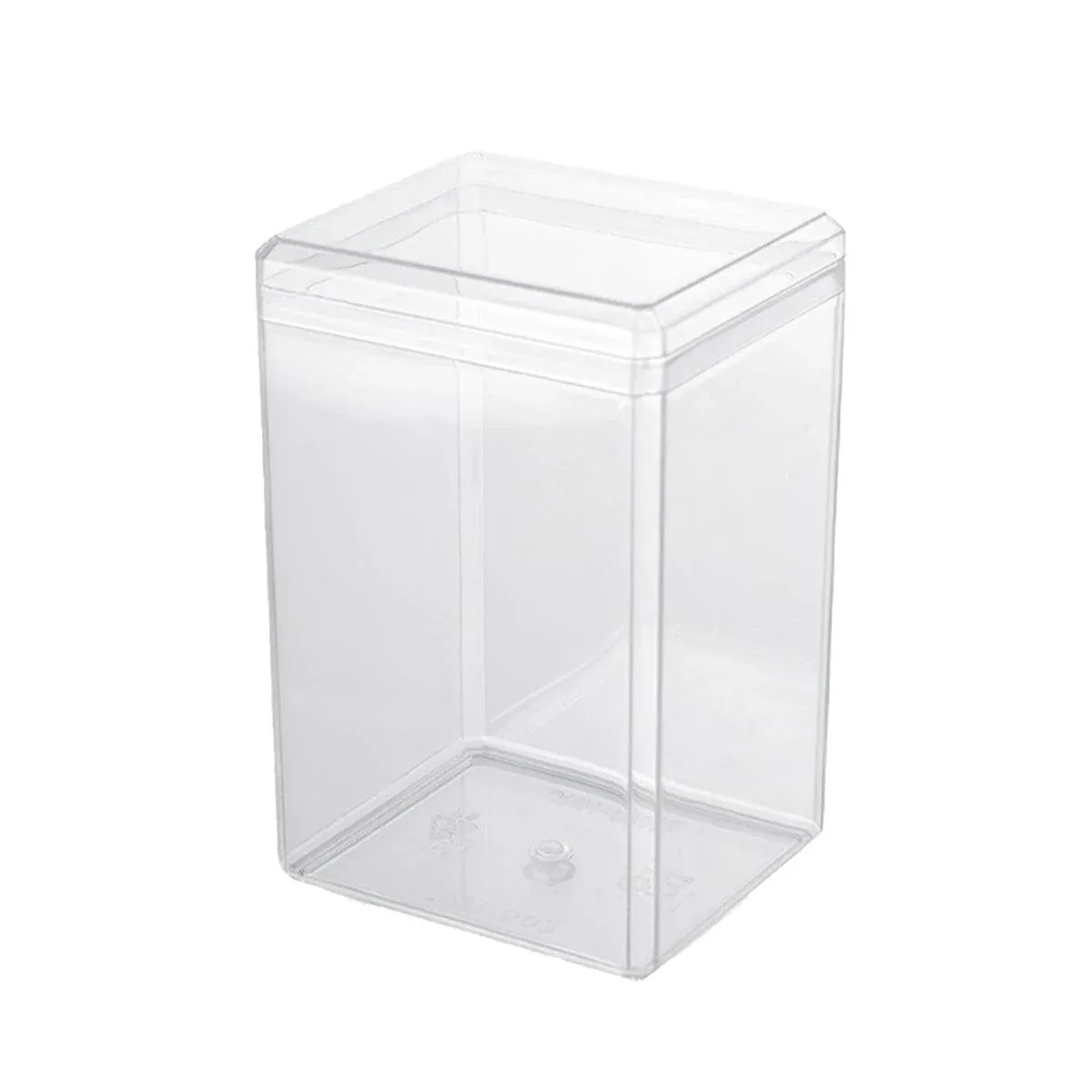 20pcs Transparent Biscuit Box Plastic Cake Box Pastry Dessert Storage — image 1
