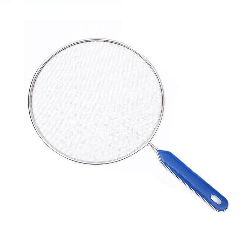 4Size Anti Splatter Guard Oil Net Splash Cover Pan Screen Kitchen Cooking
