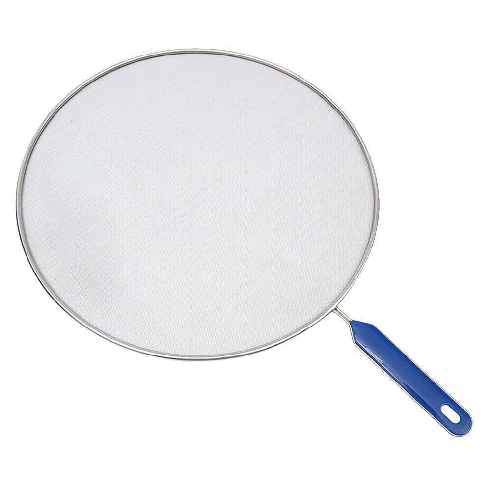 4Size Anti Splatter Guard Oil Net Splash Cover Pan Screen Kitchen Cooking