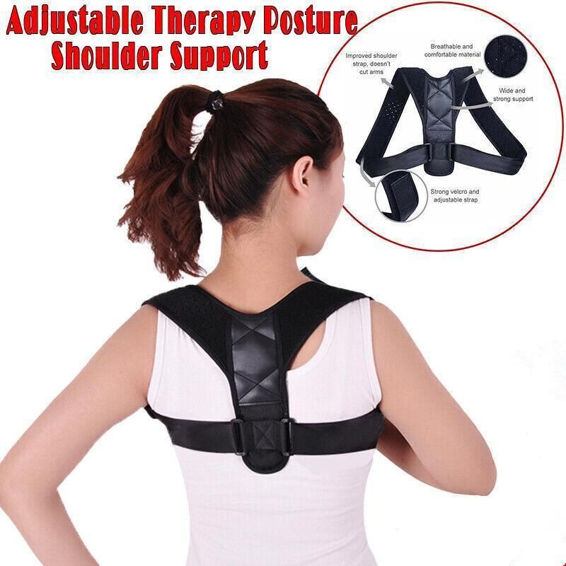 Posture Clavicle Support Corrector Straight Shoulders Brace Strap Correct Au