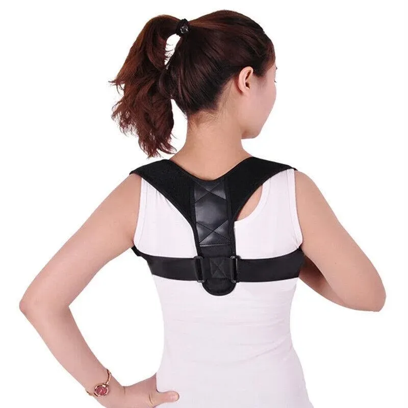 Posture Clavicle Support Corrector Straight Shoulders Brace Strap Correct Au view 4