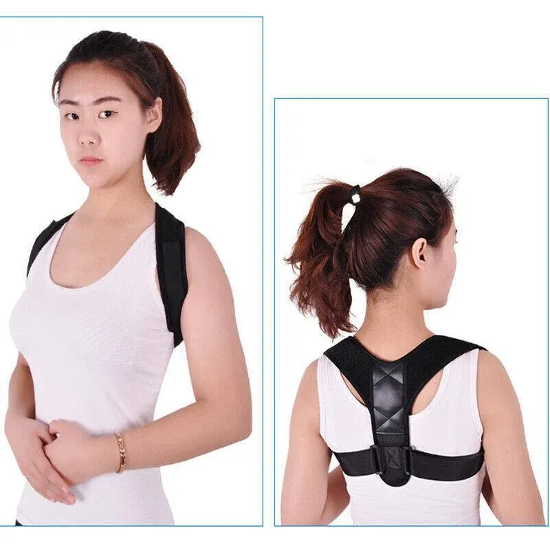 Posture Clavicle Support Corrector Straight Shoulders Brace Strap Correct Au view 11