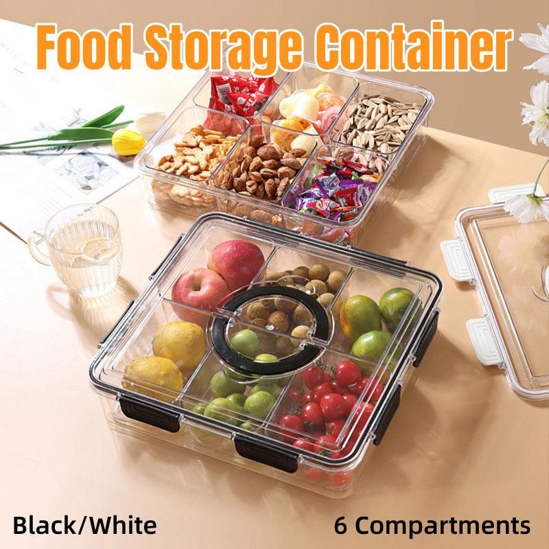 Portable Household Kitchen Refrigerator Storage Box Food Organizer Fresh view 2