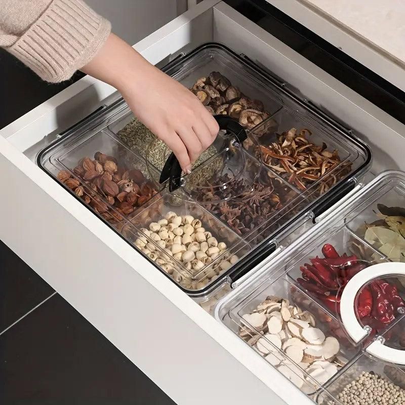 Portable Household Kitchen Refrigerator Storage Box Food Organizer Fresh view 5