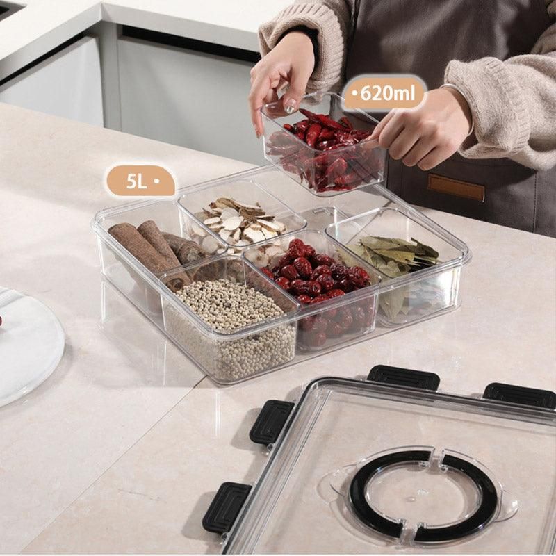 Portable Household Kitchen Refrigerator Storage Box Food Organizer Fresh view 7