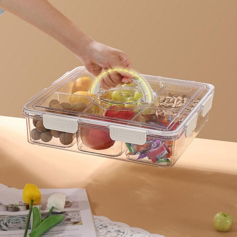 Portable Household Kitchen Refrigerator Storage Box Food Organizer Fresh view 14