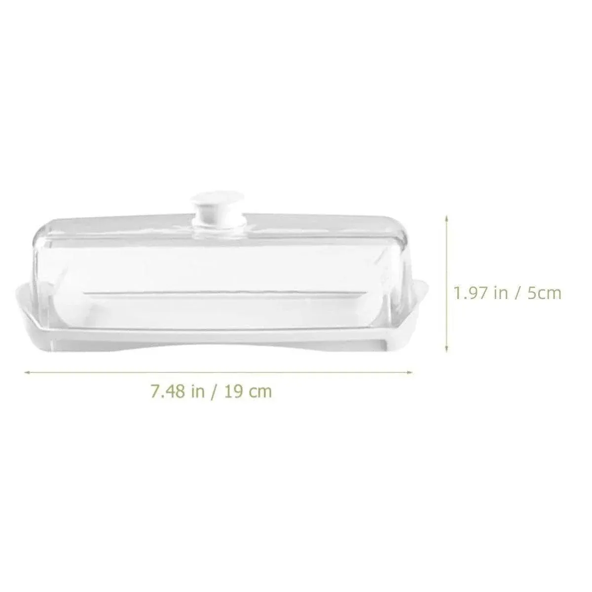 Butter Cheese Box Crisper Fruit Storage Container Multipurpose Food Organizer view 3