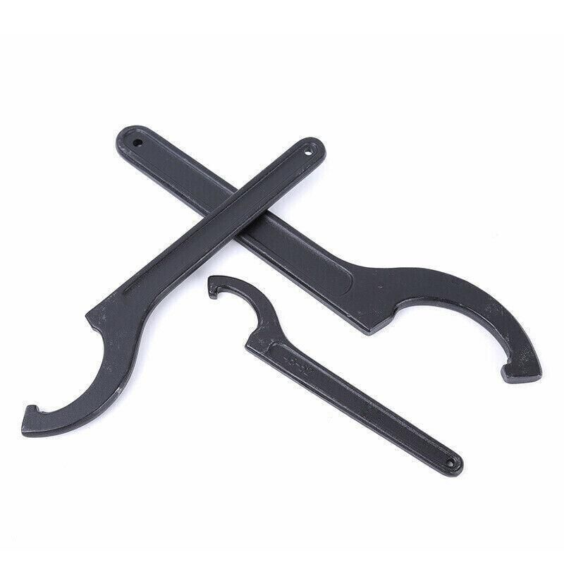 Adjustable C Spanner Hook Wrench Tool for Motorcycle Bike Repair 22 to 160mm view 11