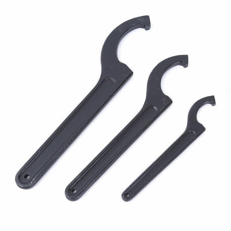 Adjustable C Spanner Hook Wrench Tool for Motorcycle Bike Repair 22 to 160mm view 10