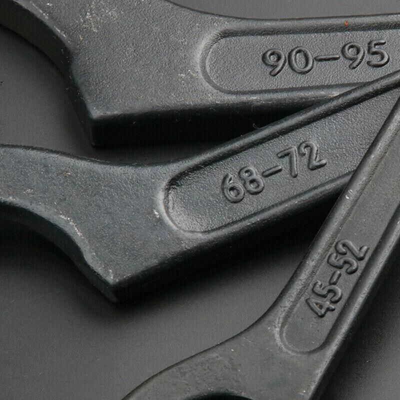 Adjustable C Spanner Hook Wrench Tool for Motorcycle Bike Repair 22 to 160mm view 4