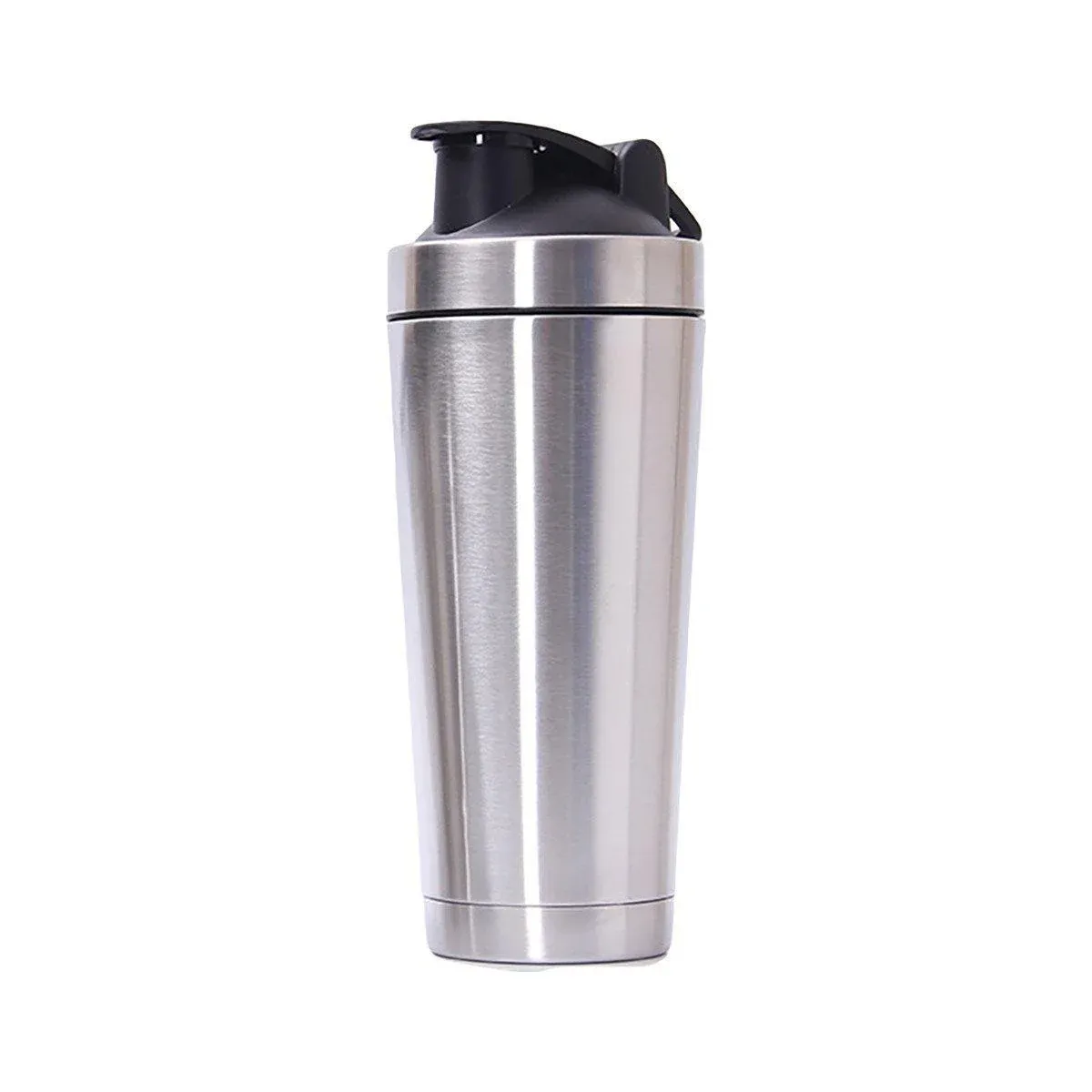 500/750ML Stainless Steel Protein Blender Shaker Cup Bottle Mixed Water Sport