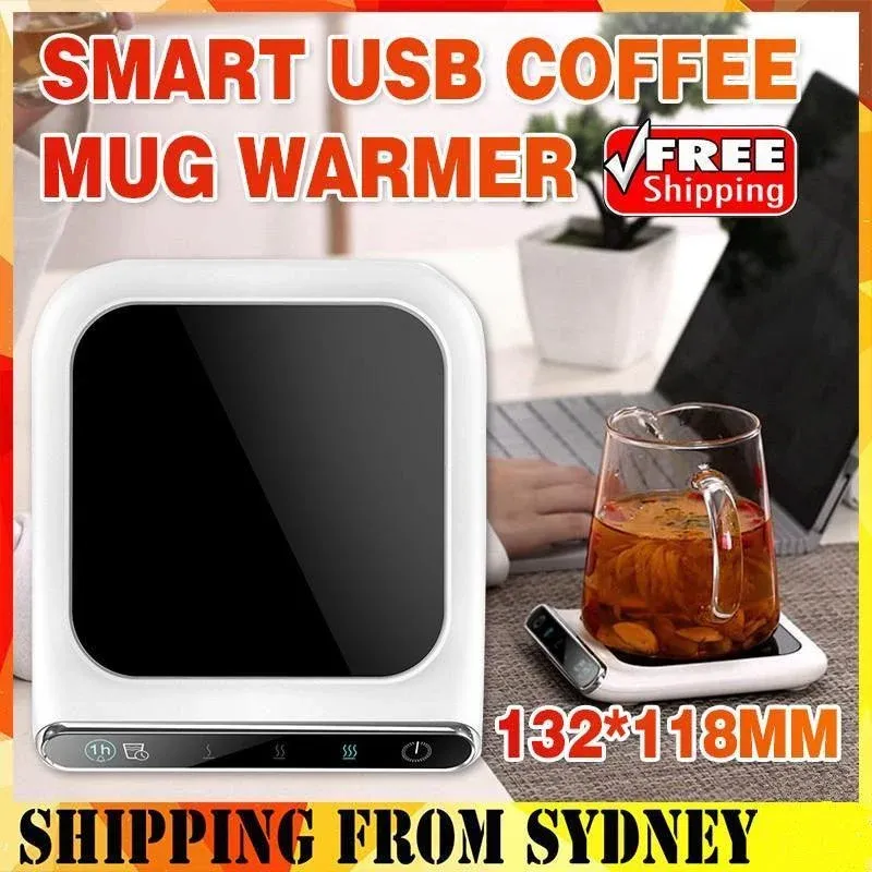 Smart USB Coffee Mug Warmer Pad for Tea Milk Cup Heating Plate view 12