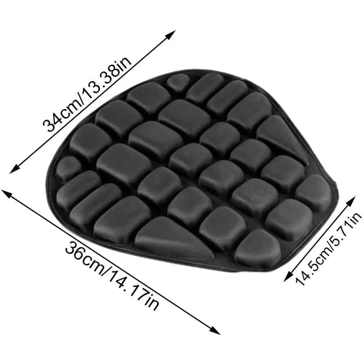 Waterproof Car Motorcycle Seat Cover Thickened Cushion Sun Protection Mat Pad view 3