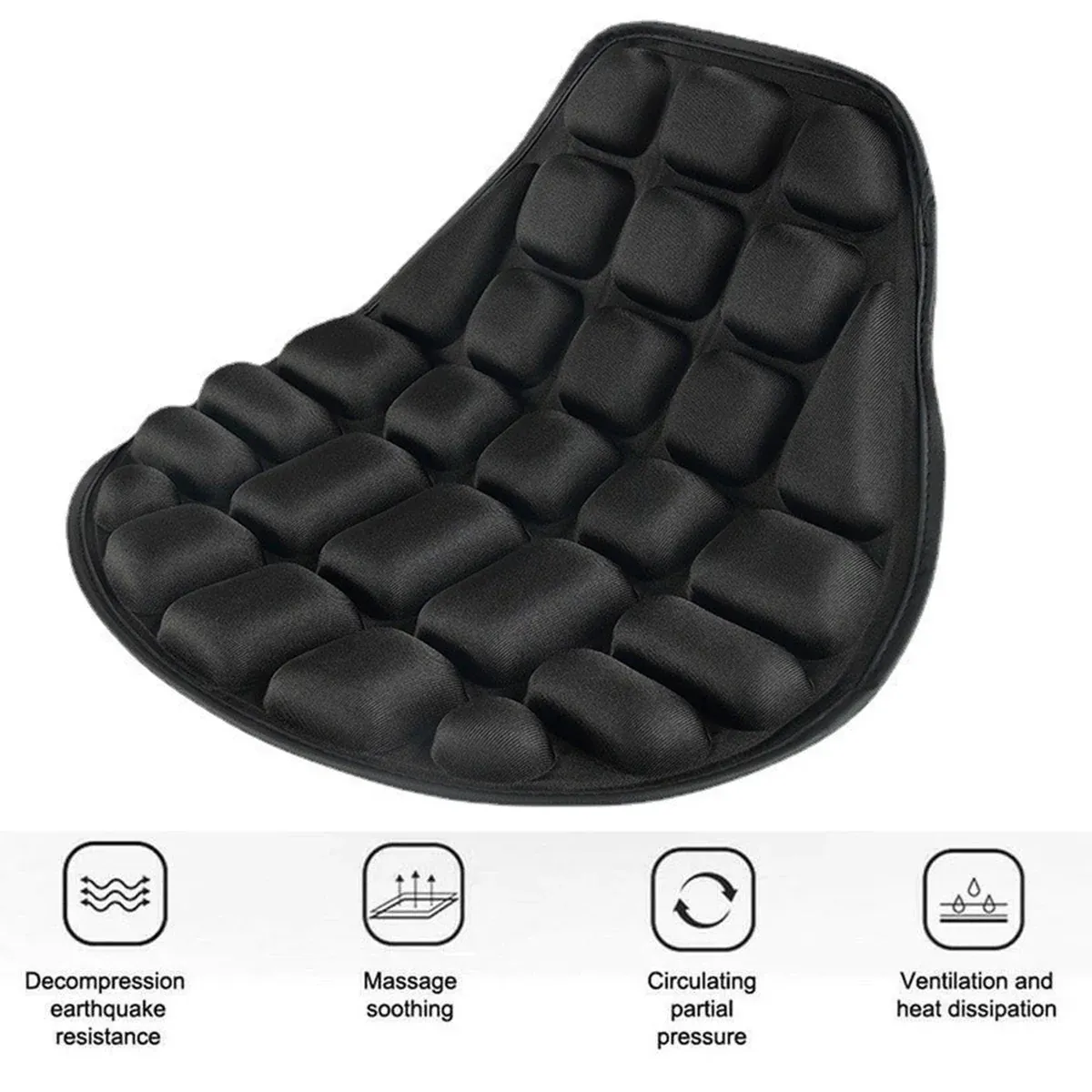 Waterproof Car Motorcycle Seat Cover Thickened Cushion Sun Protection Mat Pad view 13