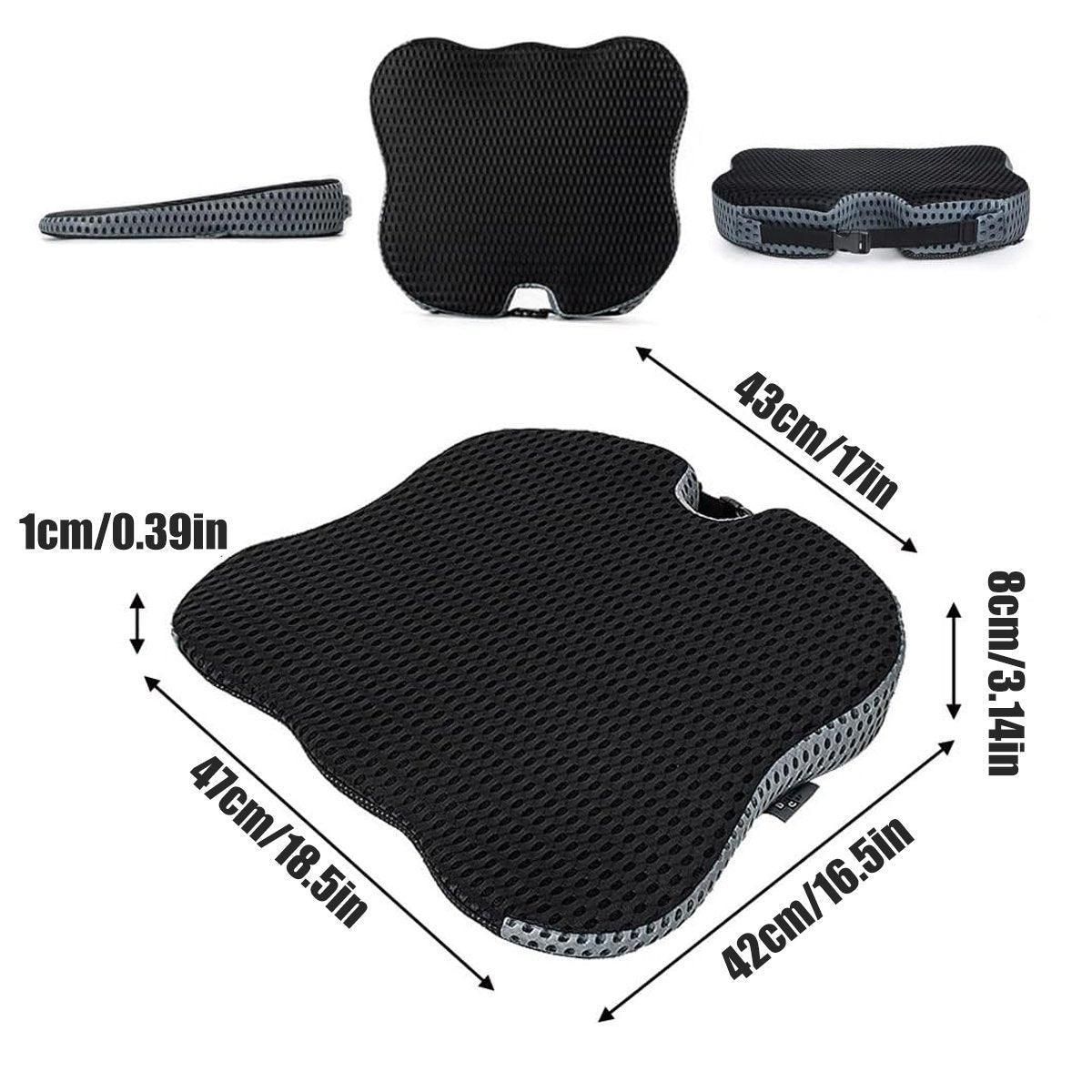 Universal Memory Foam Seat Cushion for Car Office and Home Chair Use view 3
