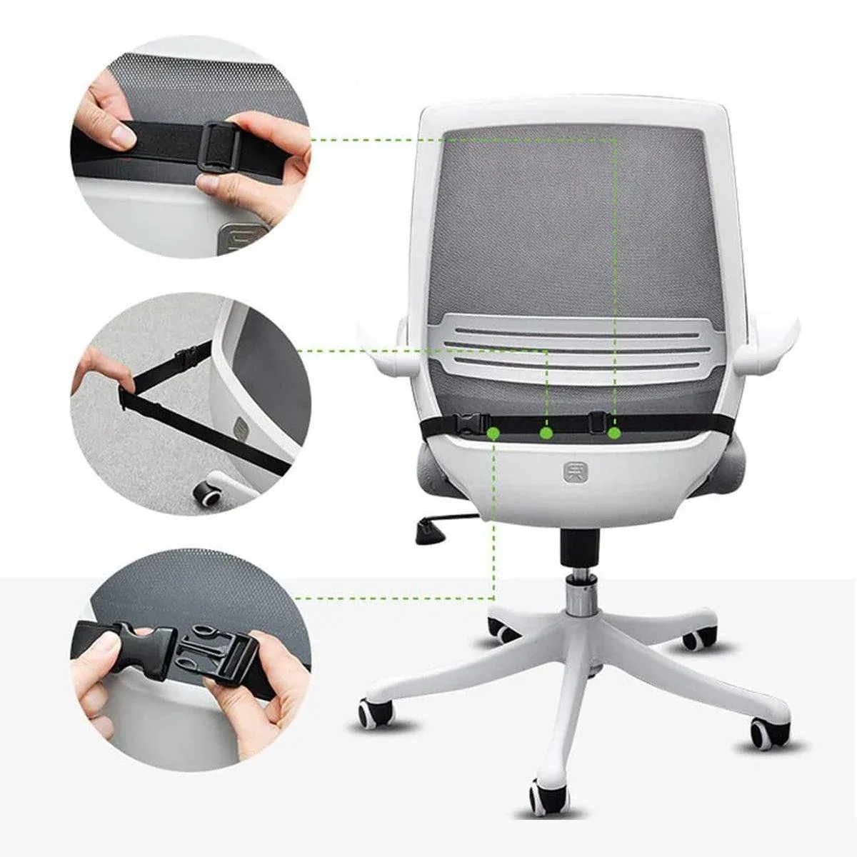 Universal Memory Foam Seat Cushion for Car Office and Home Chair Use view 10