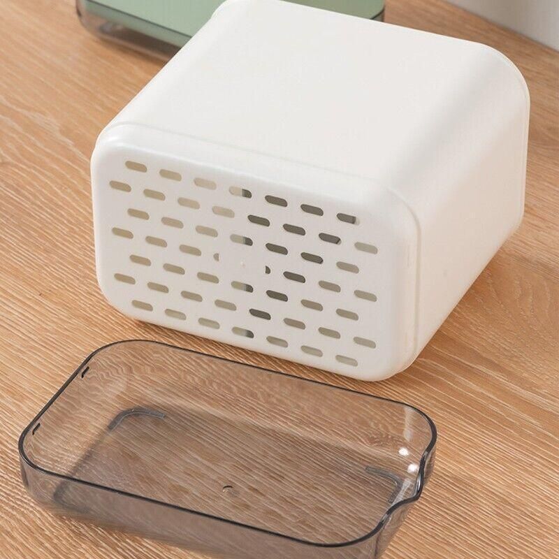 Cutlery Drainer Basket Multifunctional Storage Holder Box Spoon Drain Rack - White view 7