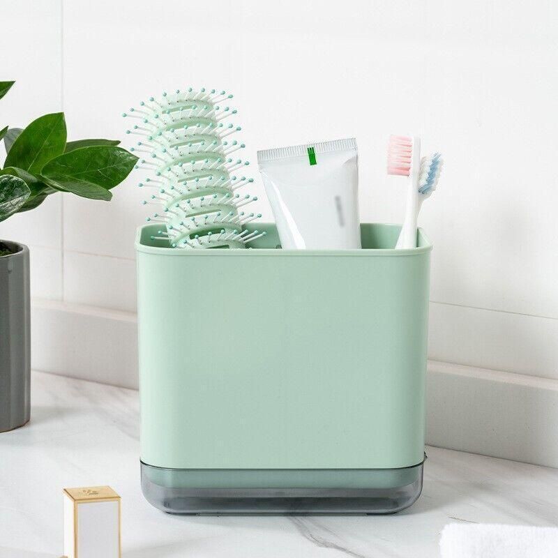 Cutlery Drainer Basket Multifunctional Storage Holder Box Spoon Drain Rack - White view 11