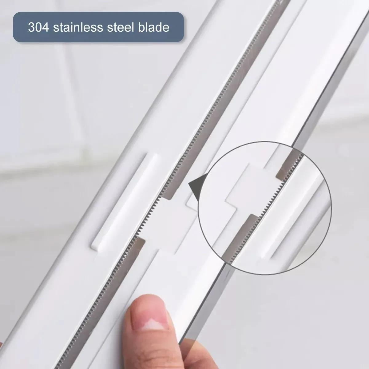 Plastic Food Wrap Dispenser Cutter Foil Cling Film Storage Holder Box Kitchen view 6
