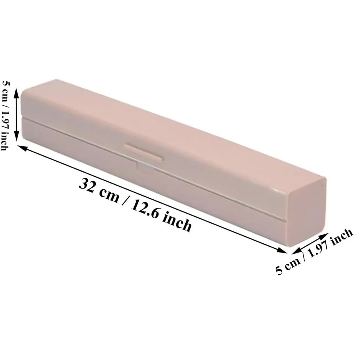 Plastic Food Wrap Dispenser Cutter Foil Cling Film Storage Holder Box Kitchen view 4