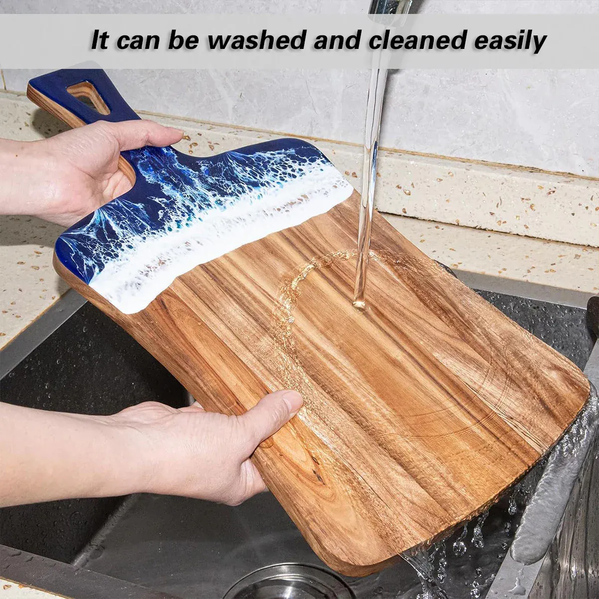 Wave Cutting Board Non Slip Chopping Board Kitchen Household Cutting Board view 5