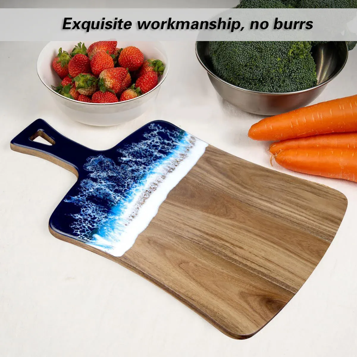 Wave Cutting Board Non Slip Chopping Board Kitchen Household Cutting Board view 7