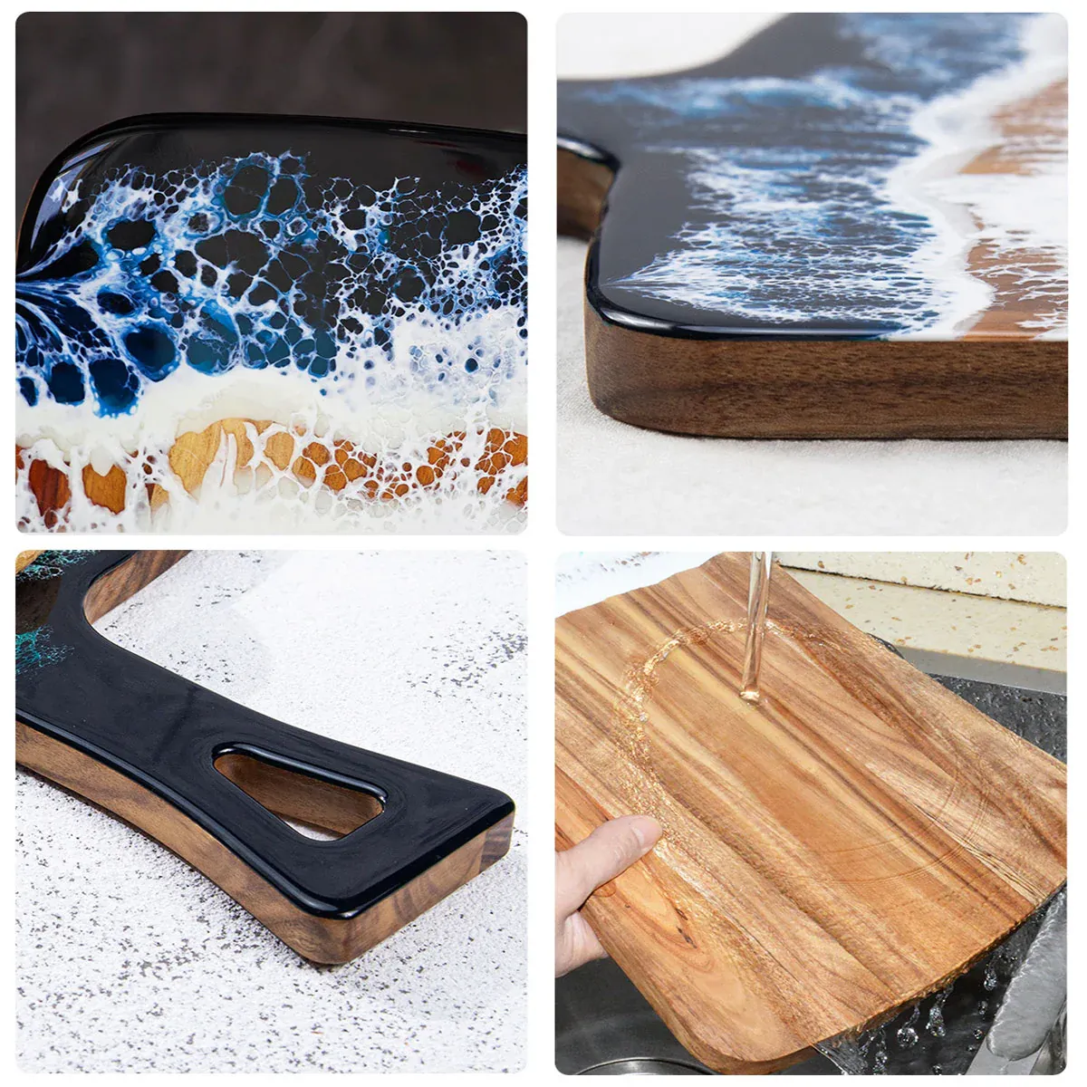 Wave Cutting Board Non Slip Chopping Board Kitchen Household Cutting Board view 8