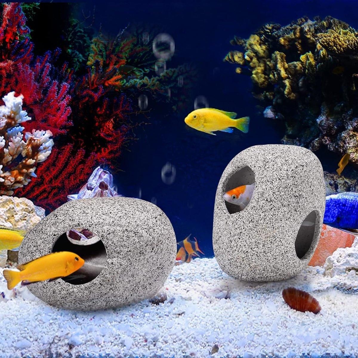 Clay Pot Aquarium Decoration Shrimp House Cichlid Breeding Tank Fish Nest view 5