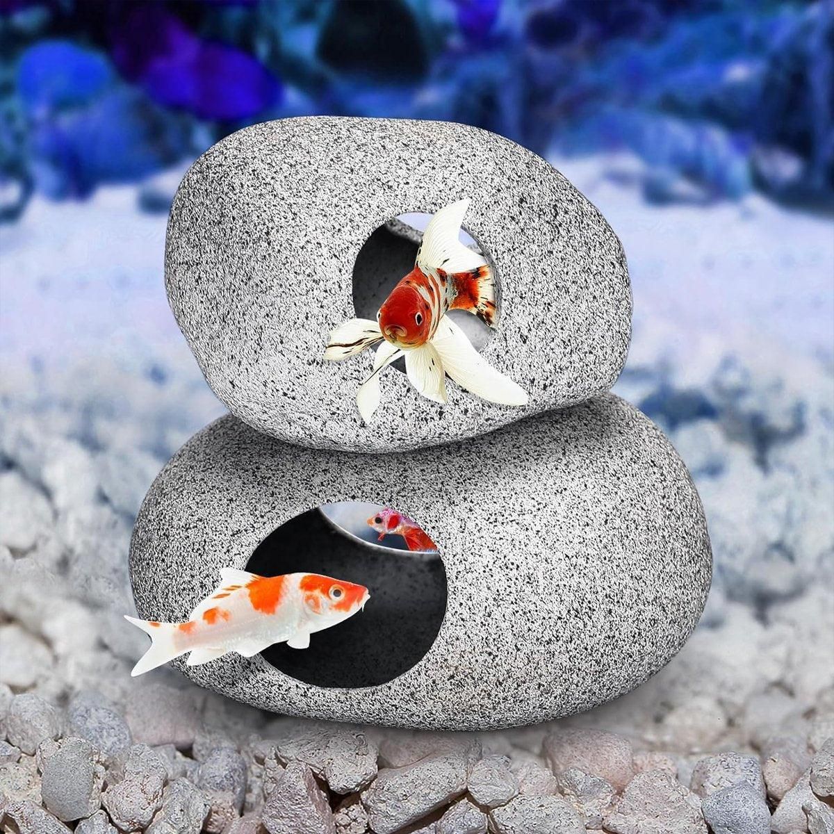 Clay Pot Aquarium Decoration Shrimp House Cichlid Breeding Tank Fish Nest view 7