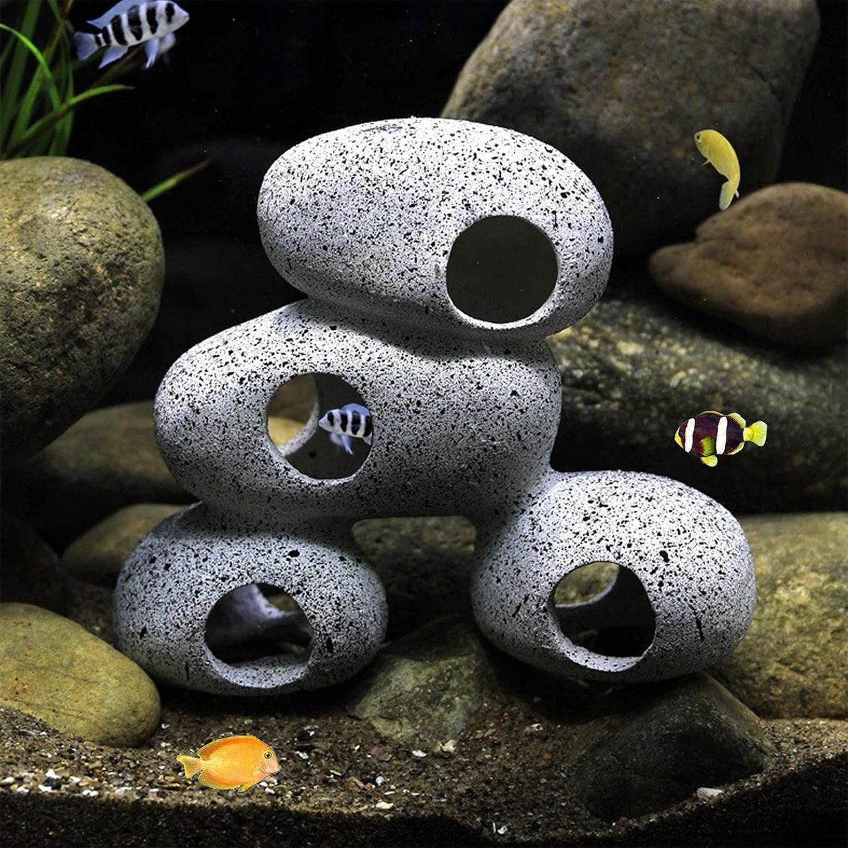 Clay Pot Aquarium Decoration Shrimp House Cichlid Breeding Tank Fish Nest view 11