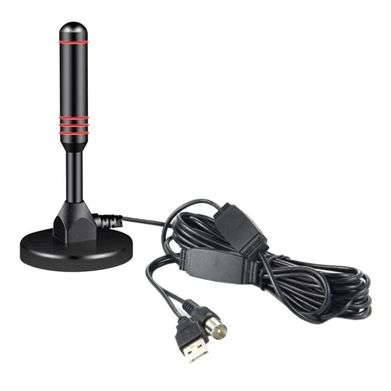Digital Tv Antenna 300 Mile Indoor Outdoor Hd Tv Aerial Amplifier Signal Booster view 2