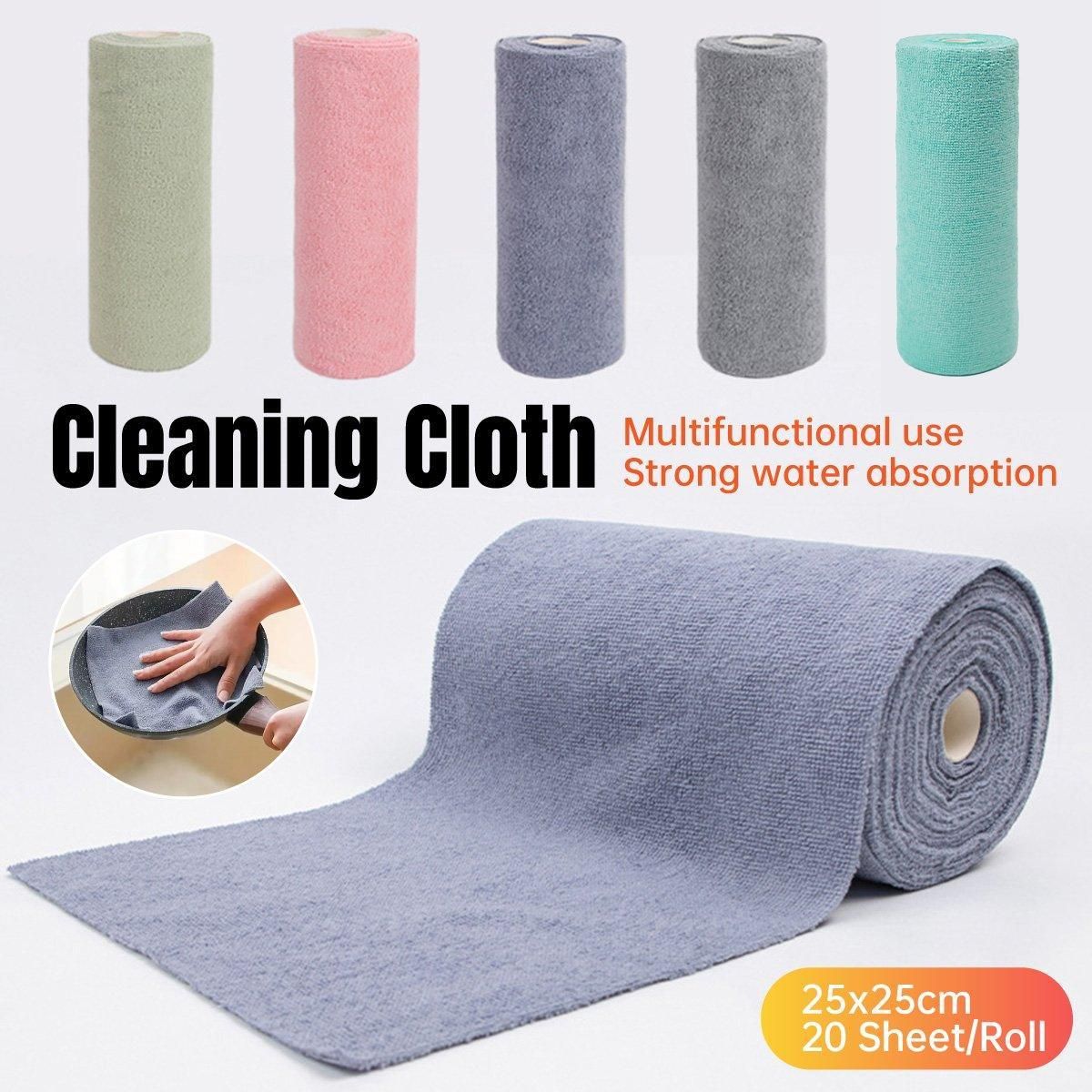 Multifunctional Kitchen Cleaning Towel Strong Absorbent Hand Tear Dish Cloth view 5